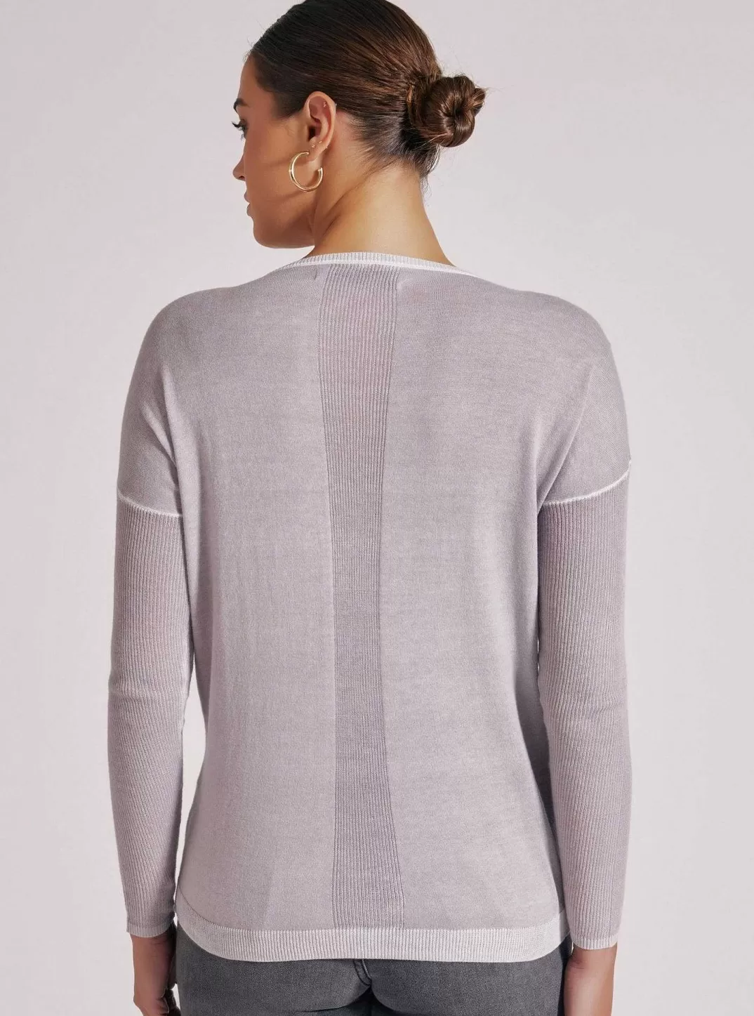 Blanc Noir Chandail Boyfriend Chasseresse^Femmes Chandails