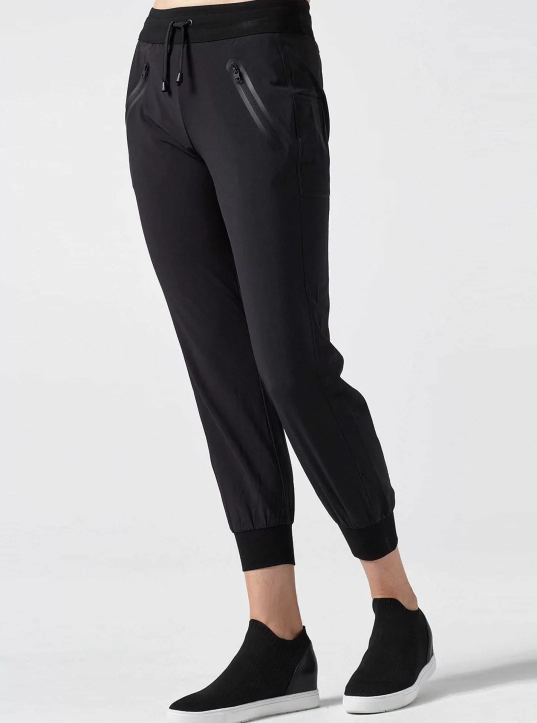 Blanc Noir Jogger D'Escapade^Femmes Bas