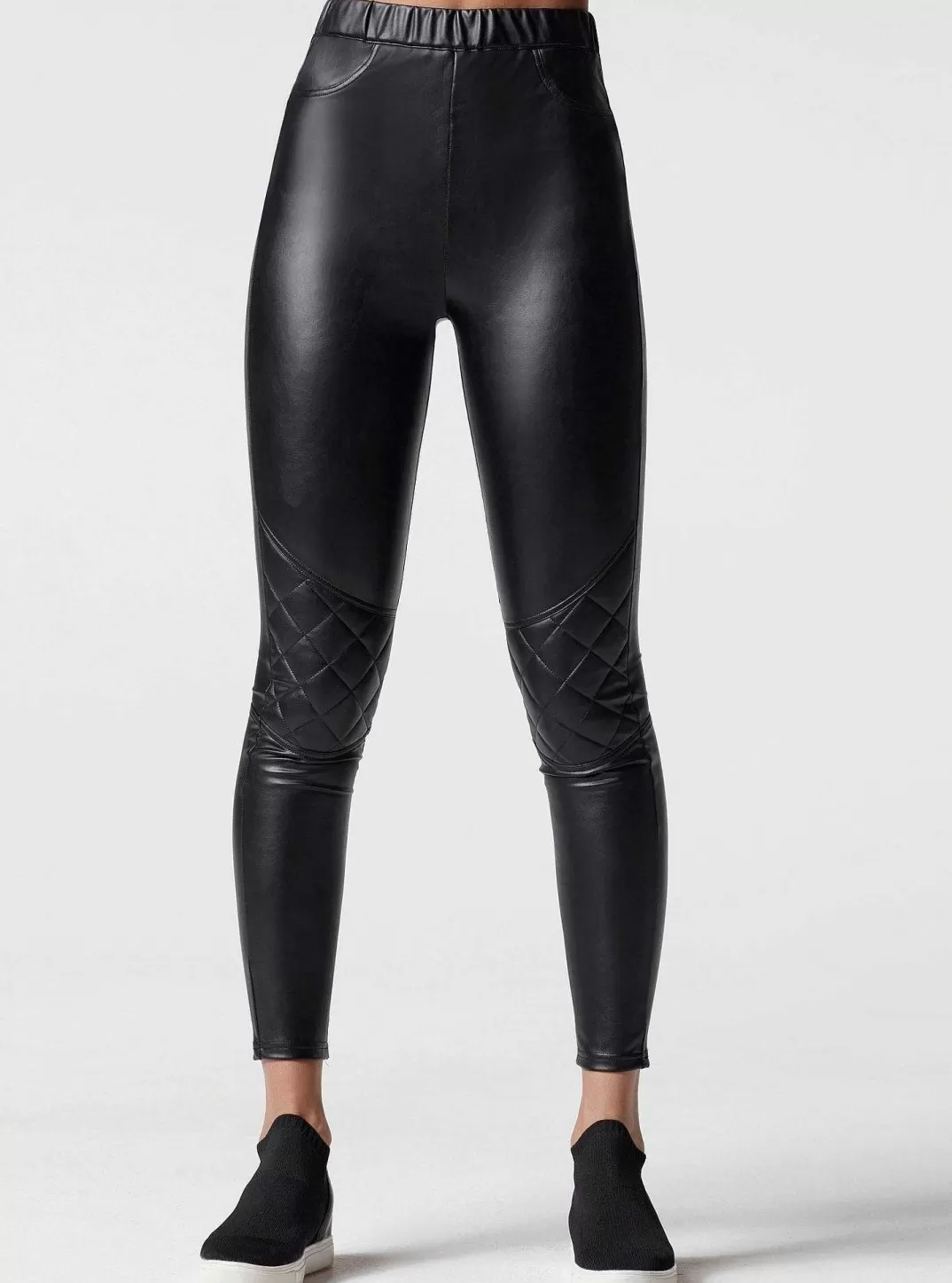 Blanc Noir Legging Matelasse Dore^Femmes Bas