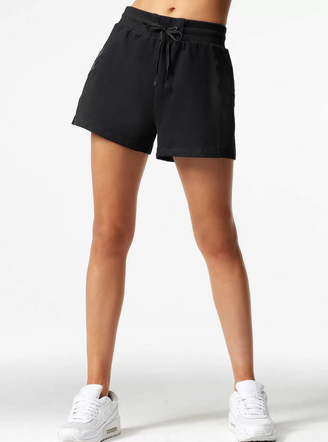 Blanc Noir Maitri Court^Femmes Bas