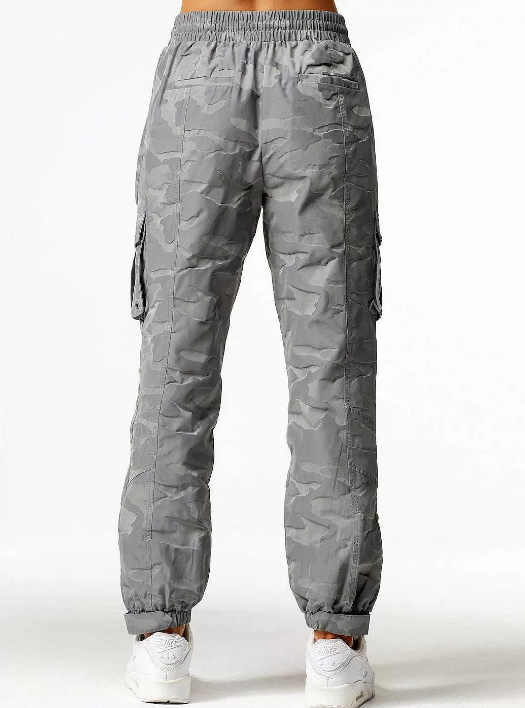 Blanc Noir Nouveau Pantalon Camouflage^Femmes Bas
