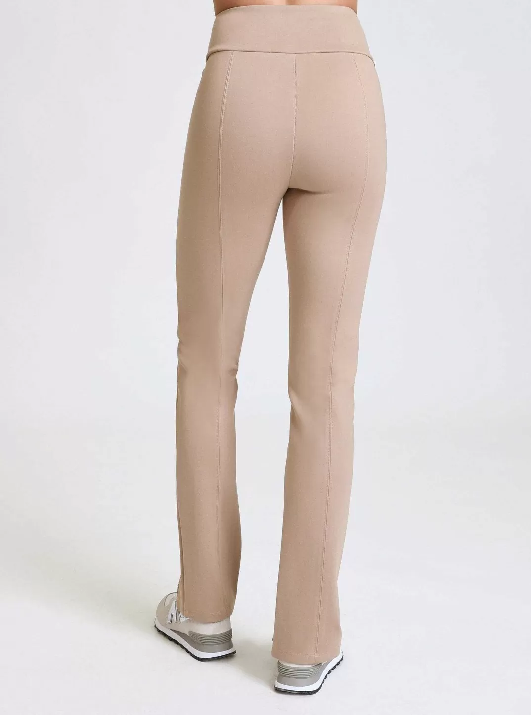 Blanc Noir Pantalon A Jambe Droite Kendal^Femmes Bas