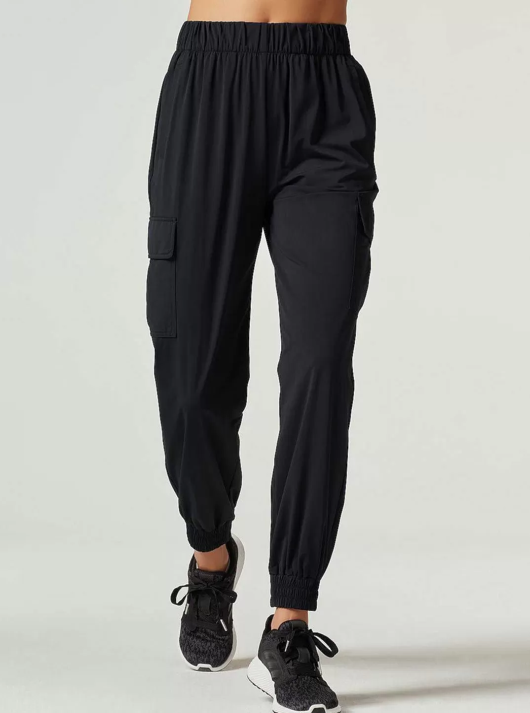 Blanc Noir Pantalon Cargo Mastermind^Femmes Voyage