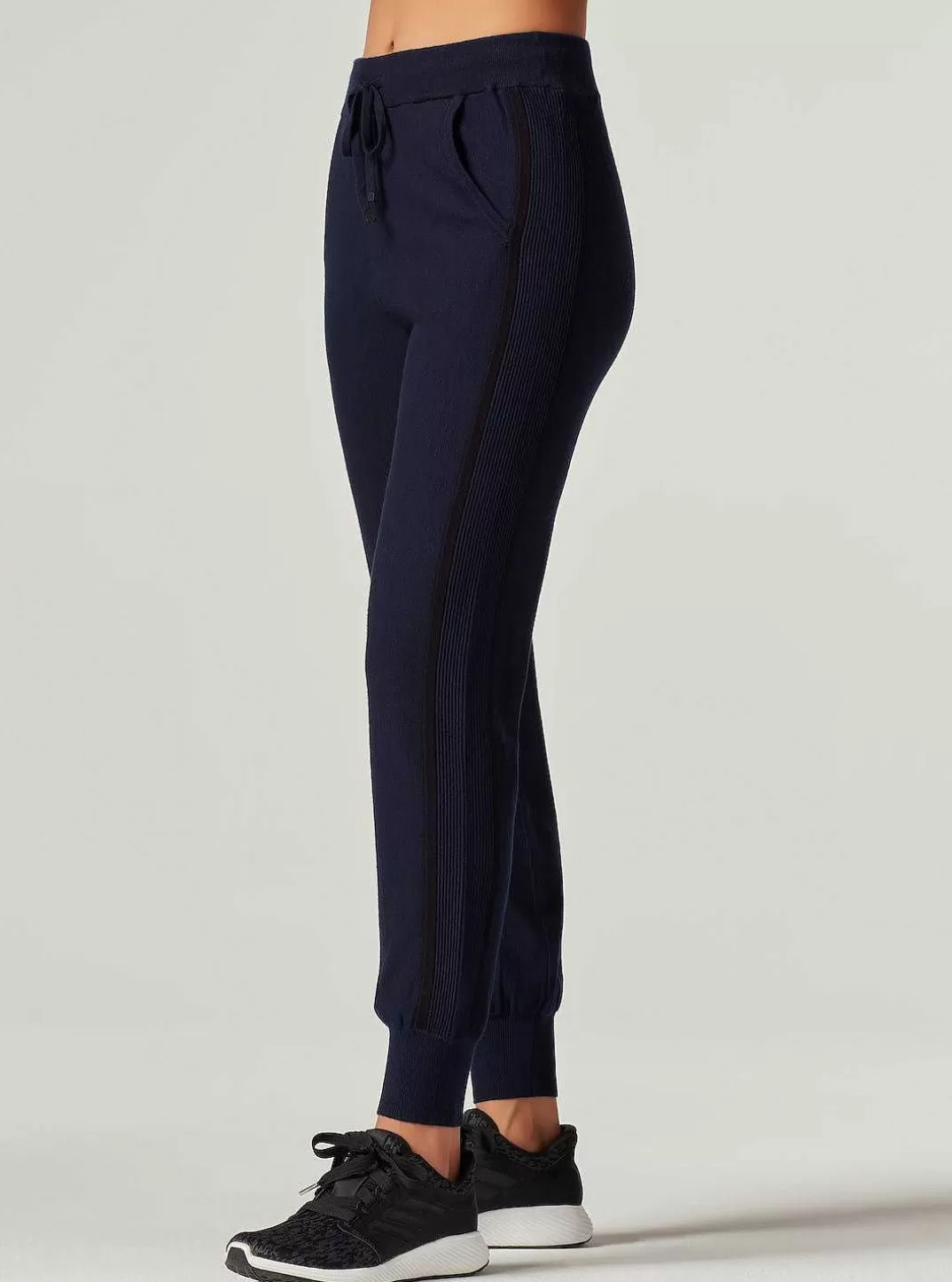 Blanc Noir Pantalon De Jogging Portola^Femmes Chandails