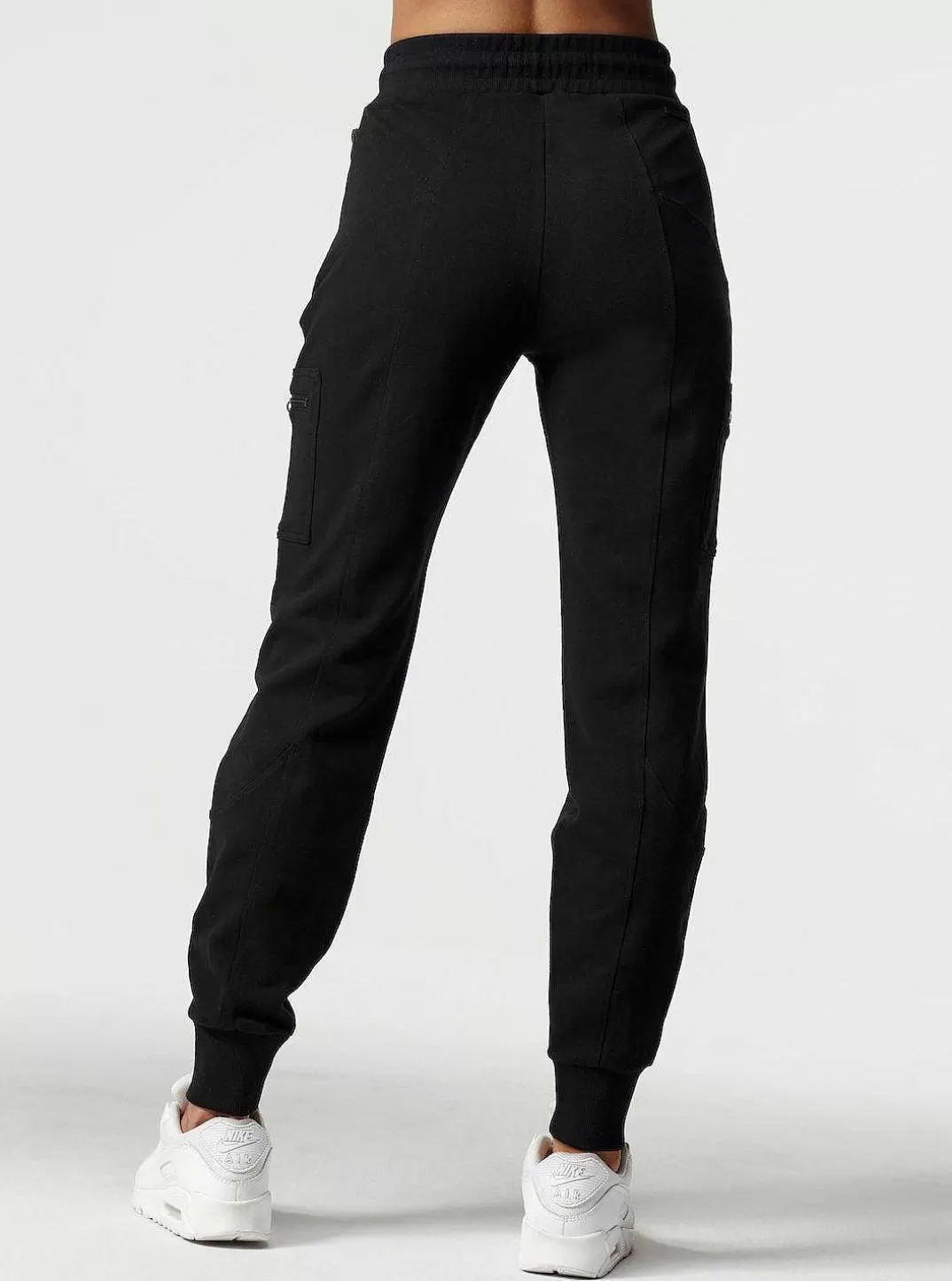 Blanc Noir Pantalon De Survetement Tempete^Femmes Bas