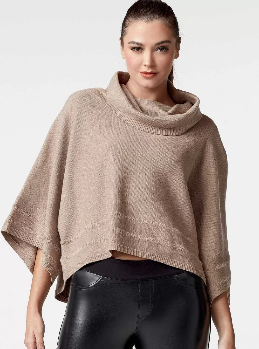 Blanc Noir Pull Liminal A Col Benitier^Femmes Hauts
