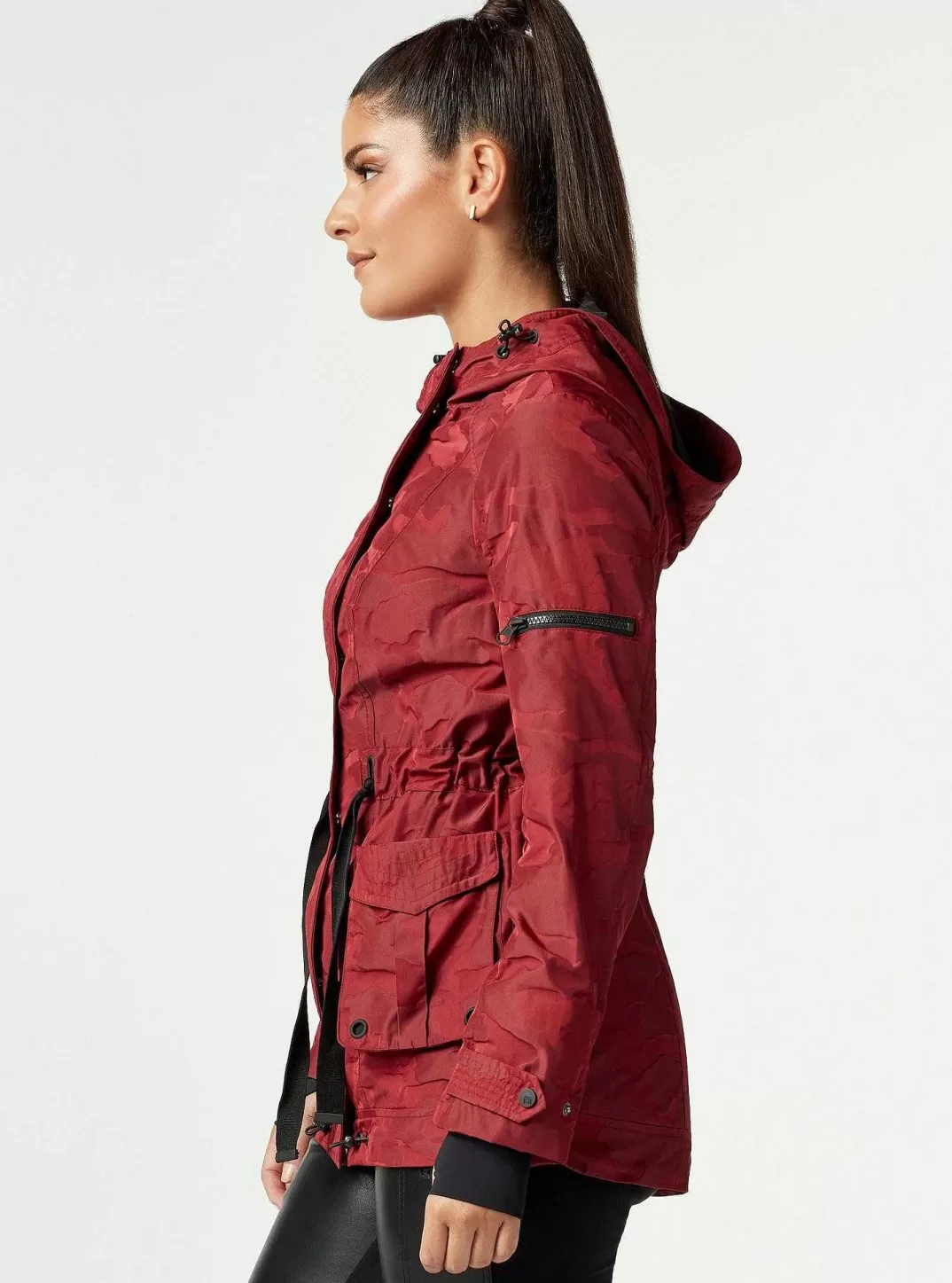 Blanc Noir Veste Grenadier Camouflage^Femmes Vestes Et Anoraks