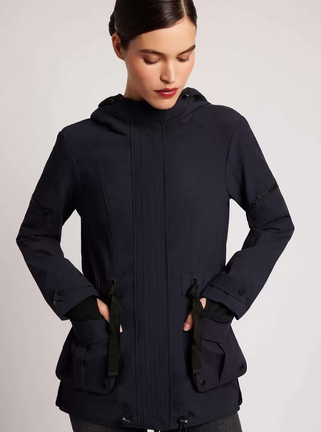 Blanc Noir Veste Tectonique^Femmes Cerveau Et Tectonique