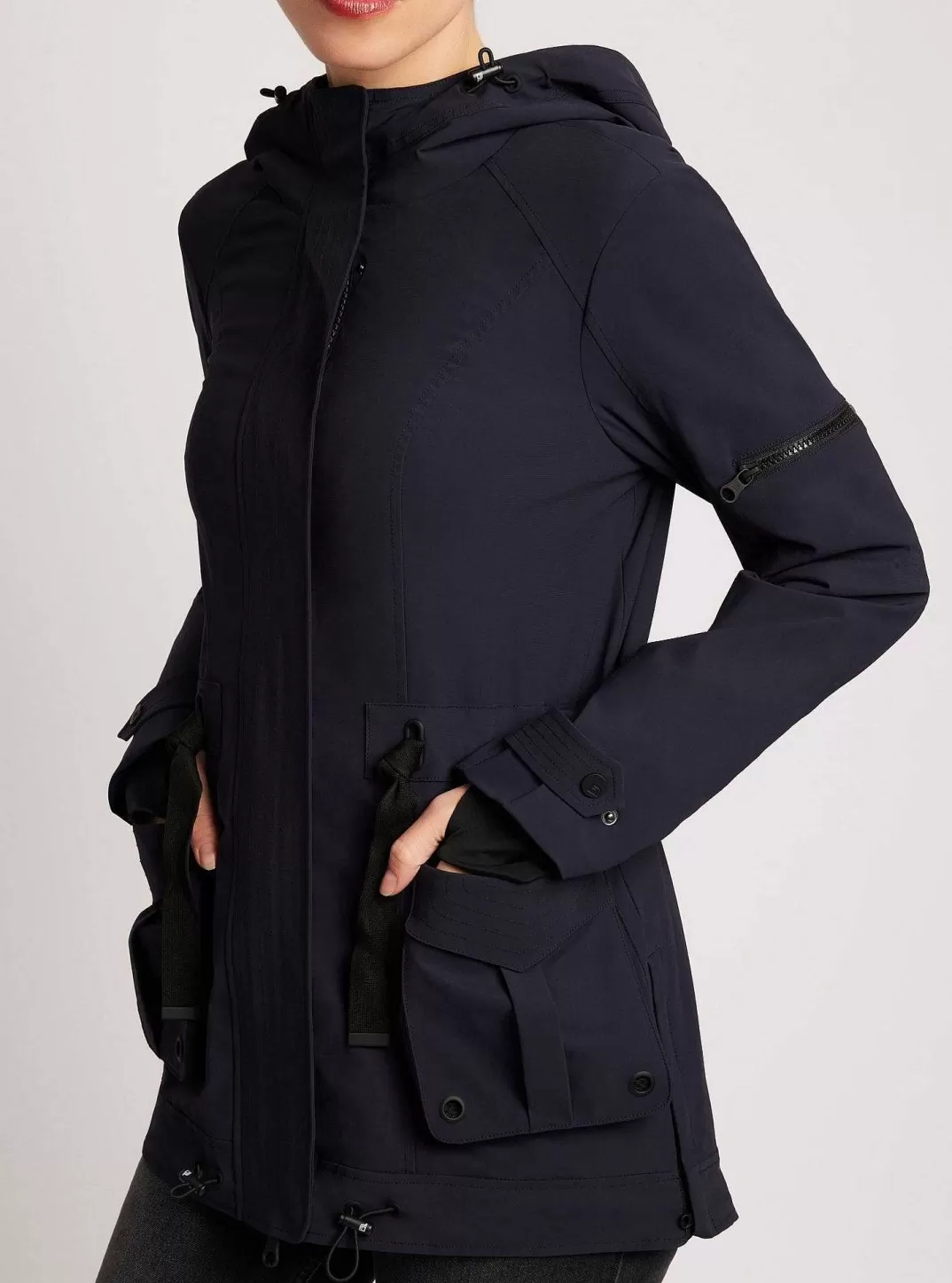 Blanc Noir Veste Tectonique^Femmes Cerveau Et Tectonique